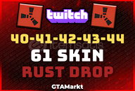⭐️[61 Skin] Round 40-41-42-43-44 Twitch Drop