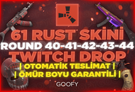 ⭐️(61 Skin) Round 40-41-42-43-44 Twitch Drop