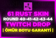 ☢️[61 SKIN] Round 40-41-42-43-44 Twitch Drop