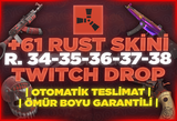 ⭐️61 Skin SET 34-35-36-37-38 Twitch Drop