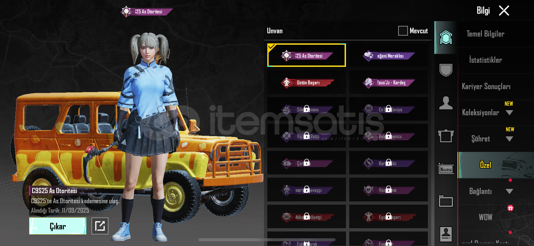 61 SV PUBG KUZGUNLU HESAP UYGUNA 61 SV PUBG KUZGUNLU HESAP UYGUNA