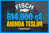 ⭐ 614K FISCH COIN (PHANTOM MEGALADON) - HIZLI