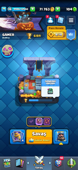 ⭐️ 6189 Kupa ⭐️ 113 Kart ⭐️ 1 Evrim ⭐️