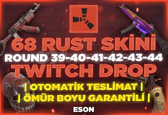 ⭐️(68 Skin) Round 39-40-41-42-43-44 Twitch Drop ⭐️(68 Skin) Round 39-40-41-42-43-44 Twitch Drop