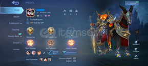 63 kostümlü efsanevi liginde lunox main