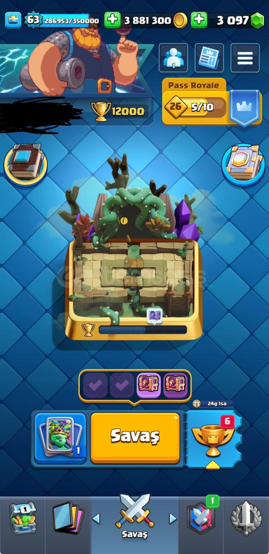 64 SEVİYE 15000 KUPALI HESAP SATILIKTIR 64 SEVİYE 15000 KUPALI HESAP SATILIKTIR