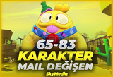 ⭐️[65-90 KARAKTER] GARANTİ MAİL DEĞİŞEN + OTO⭐️
