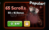 65 Scrolls - Anime Defense RNG
