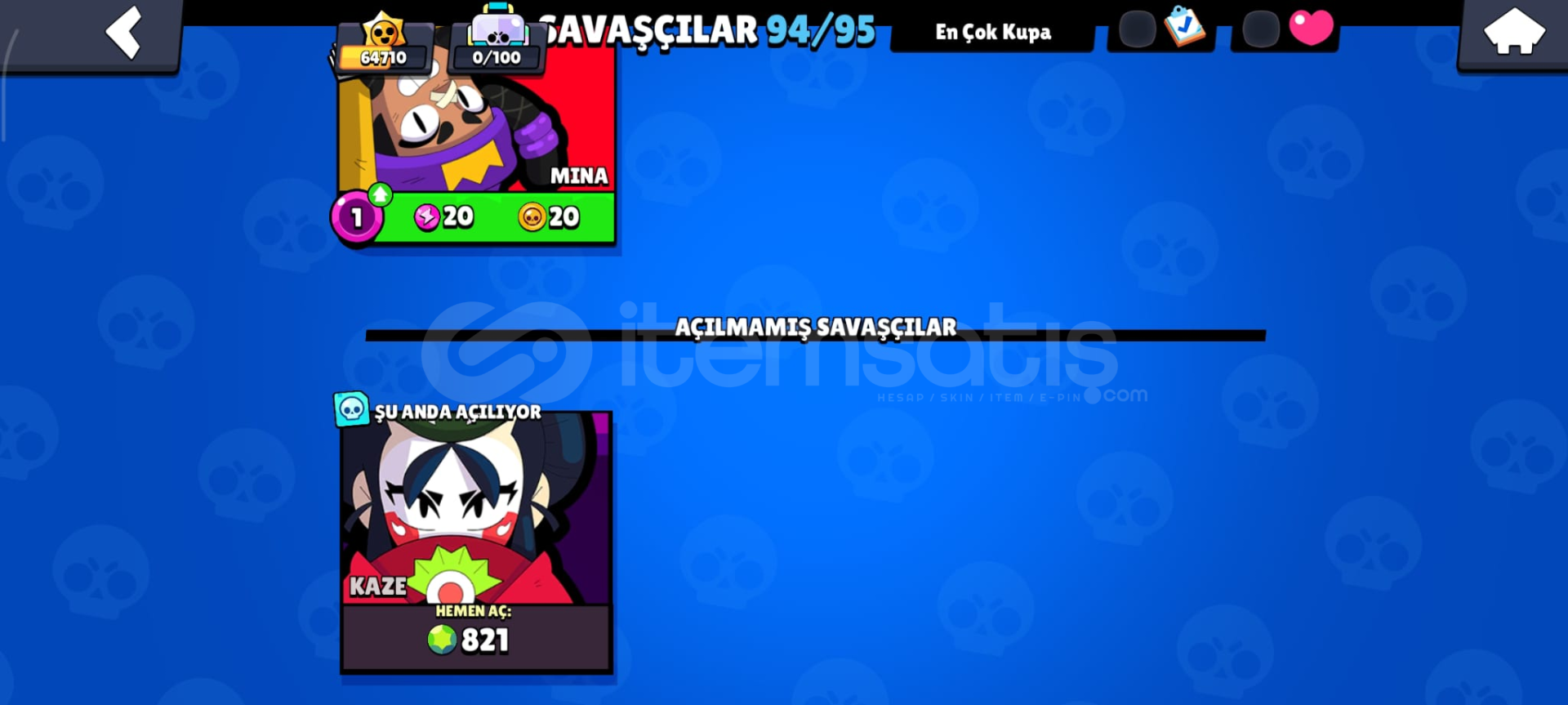 65000 kupa hesap