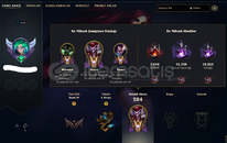 657 K SHACO LOL HESABI FAZLA PAZARLIK PAYI VAR