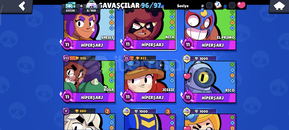 | 65K KUPA | 9 HİPERŞARJ KOSTÜM | 96 KARAKTER |