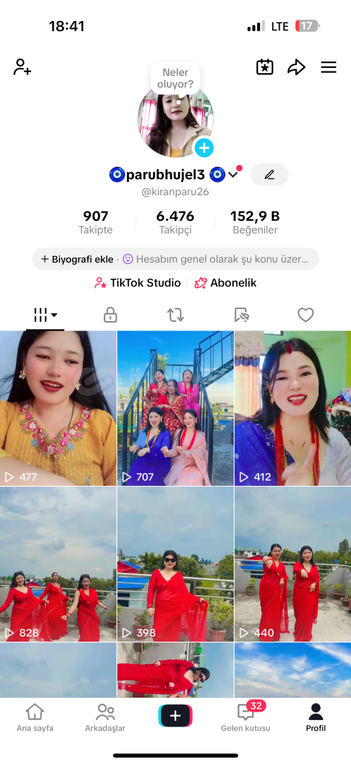 6.5K TAKİPÇİLİ 150K BEĞENİLİ TIKTOK HESABI 6.5K TAKİPÇİLİ 150K BEĞENİLİ TIKTOK HESABI