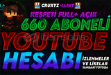 660 Aboneli Youtube Kanalı