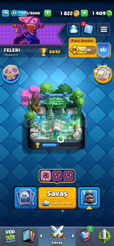 ⭐️ 6692 Kupa ⭐️ 103 Kart ⭐️ 1 Evrim ⭐️