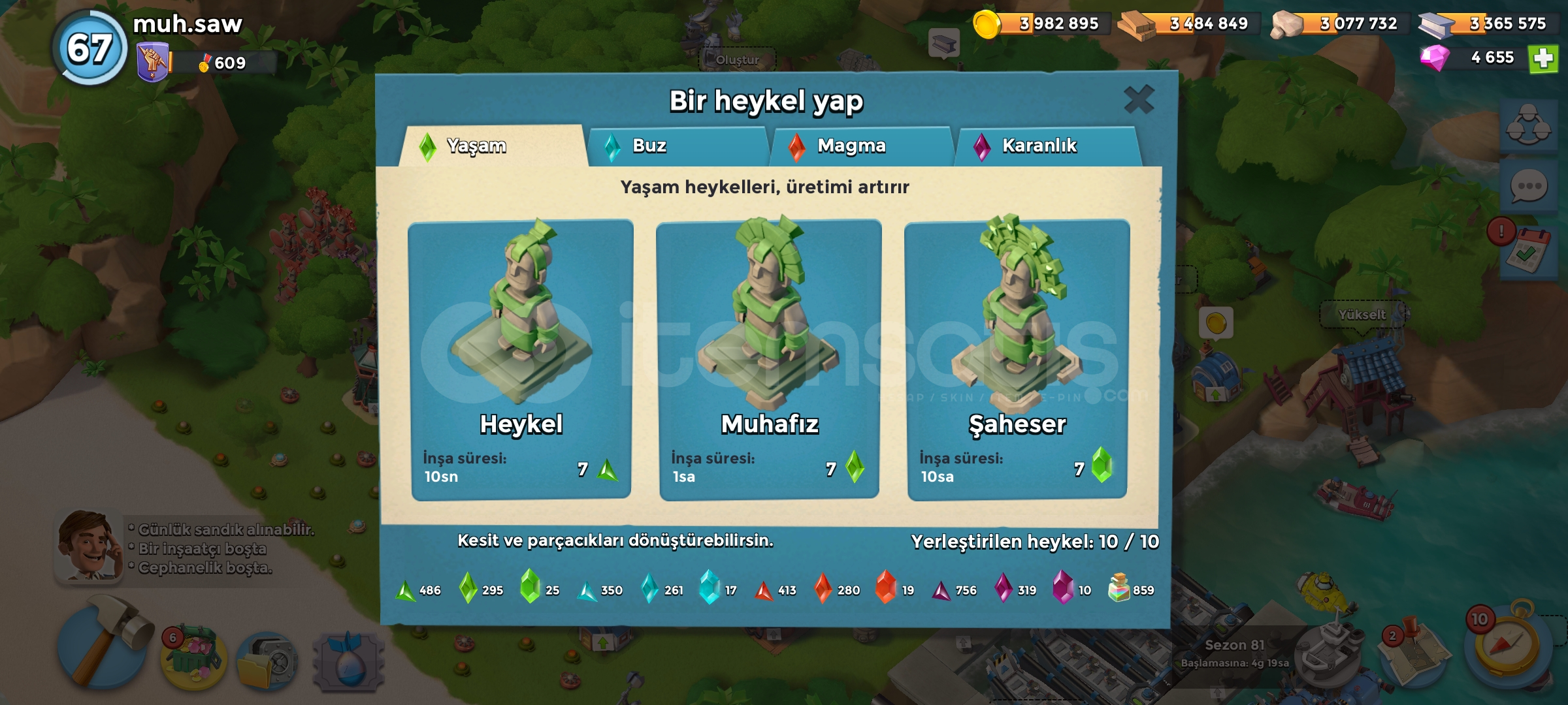67 seviye 67 seviye