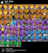 67 SKIN KARA SOVALYE SEZON 2 MAILLI HESAP