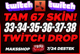 ✨67 Skin SET 33-34-35-36-37-38 Twitch Drop ✨ 