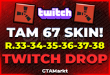 ⭐️67 Skin SET 33-34-35-36-37-38 Twitch Drop