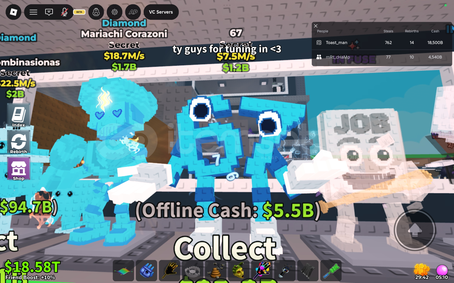 67 steal a brainrot 7.5m 67 steal a brainrot 7.5m