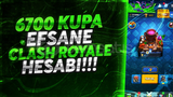 ⭐6700⭐EFSANE CLASH ROYALE HESABI