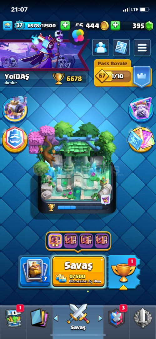 ⭐ 6700 KUPA ⭐ 4 EVRİM ⭐400 TAŞ ????