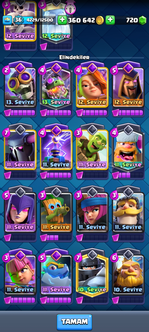 ⭐6700 kupa + 117 kart 7 evrim⭐ ⭐6700 kupa + 117 kart 7 evrim⭐