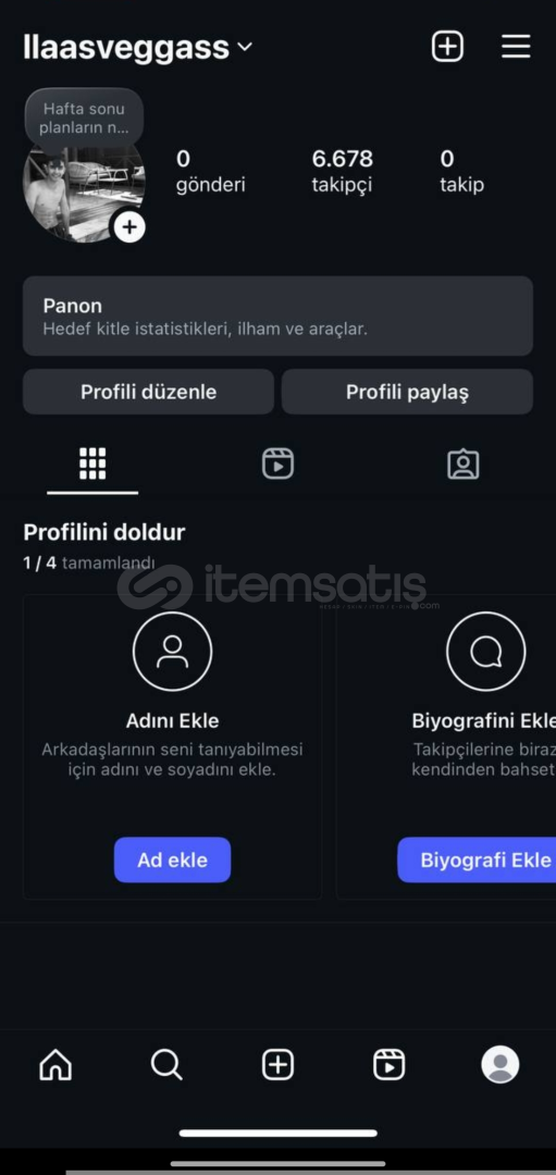 6.700 TAKİPÇİLİ İNSTAGRAM 6.700 TAKİPÇİLİ İNSTAGRAM