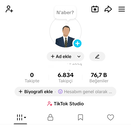 6.800 takipçi tiktok hesabı 