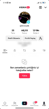 68.5k ORGANİK!!! türk takipçi kitleli.