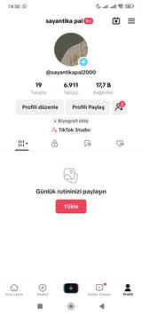 6.9K ORGANİK 8 YILLIK ESKİ TİKTOK HESAPI
