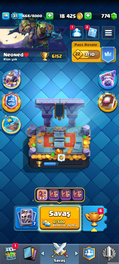 6K 31 level 114 kart clash royale  6K 31 level 114 kart clash royale