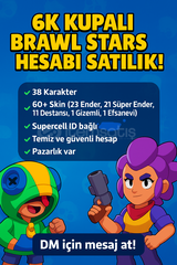 6K Kupalı Brawl Stars Hesabı