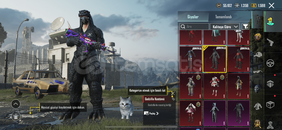 7LVL MASKARA M4+SET GODZILLA SET TEMIZ BAG