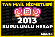 ⭐2013 Açılış İnstagram Hesapları