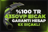 [✨6X BIÇAK]%100TR 4350VP BIÇAK GARANTİLİ