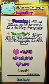 6x Shiny Crinson Butterily En Ucuz!!!