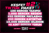 ⭐6X⭐GARANTİLİ TİKTOK KEŞFET PAKETİ⭐