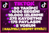 ⭐6X [GARANTİLİ] TİKTOK KEŞFET PAKETİ ORANTILI⭐