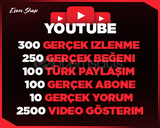 ⭐4x [GARANTİLİ] YOUTUBE KEŞFET PAKETİ EN UYGUNU