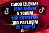 6X | TİKTOK GERÇEK KEŞFET PAKETİ 1 | KEŞFET