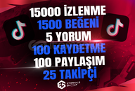 6X | TİKTOK GERÇEK KEŞFET PAKETİ 1 | KEŞFET