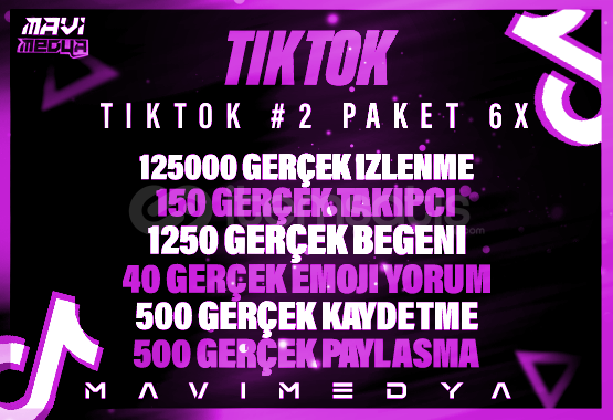⭐6X | TİKTOK GERÇEK KEŞFET PAKETİ 2 | ANLIK⭐ ⭐6X | TİKTOK GERÇEK KEŞFET PAKETİ 2 | ANLIK⭐