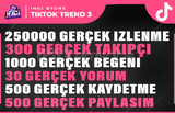 6X | TİKTOK GERÇEK KEŞFET PAKETİ 3 | KEŞFET