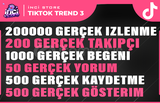 6X | TİKTOK GERÇEK KEŞFET PAKETİ 3 | KEŞFET