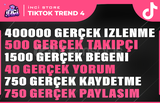 6X | TİKTOK GERÇEK KEŞFET PAKETİ 4 | KEŞFET