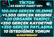 ⭐6X | TİKTOK VİP+ KEŞFET PAKETİ 1 ⭐