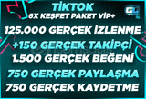 ⭐6X | TİKTOK VİP+ KEŞFET PAKETİ 2 ⭐