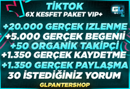 ⭐6X | TİKTOK VİP+ KEŞFET PAKETİ 3⭐