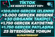 ⭐6X | TİKTOK VİP+ KEŞFET PAKETİ 3⭐