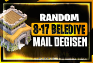 ⭐[8-17 Seviye Belediye] Garanti Mail Değişen⭐